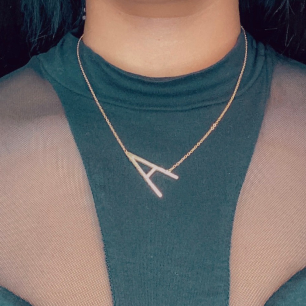 🔥NEW Trendy A Necklace